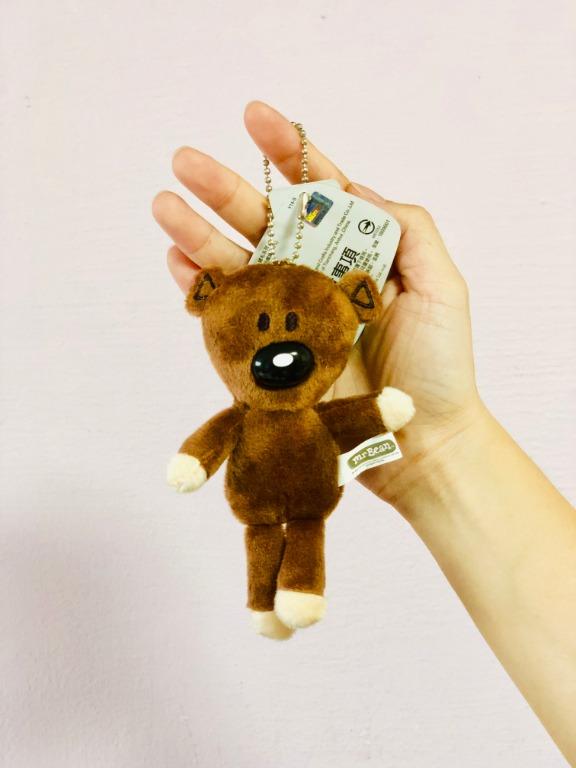 TEDDY (MR BEAN) keychain, Hobbies & Toys, Toys & Games on Carousell