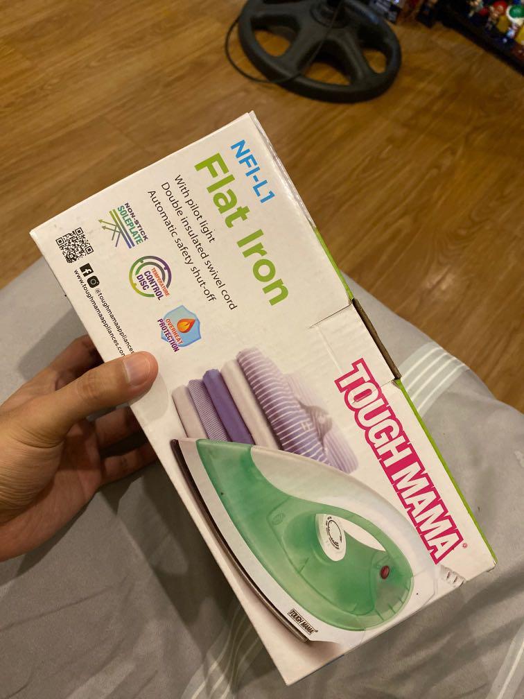 Tough Mama Flat Iron (Category: Cookware & Accessories) located in Mandaluyong City. Submitted by wayby (Listing ID 1003759464, Image 1). Description: Won on the Raffle Tags: camel, la germania, standard, asahi, orocan, electrolux, sony, samsung.
