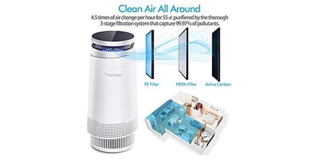 Toyuugo air store purifier he0822 filter
