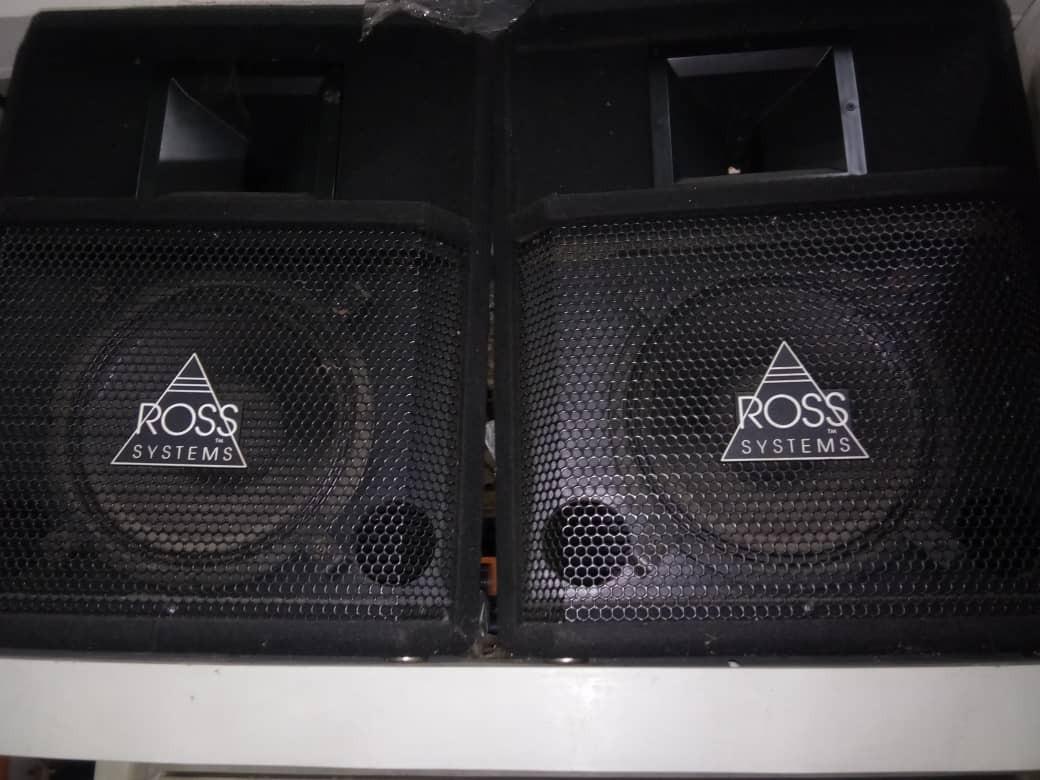 Ross systems pa speakers top
