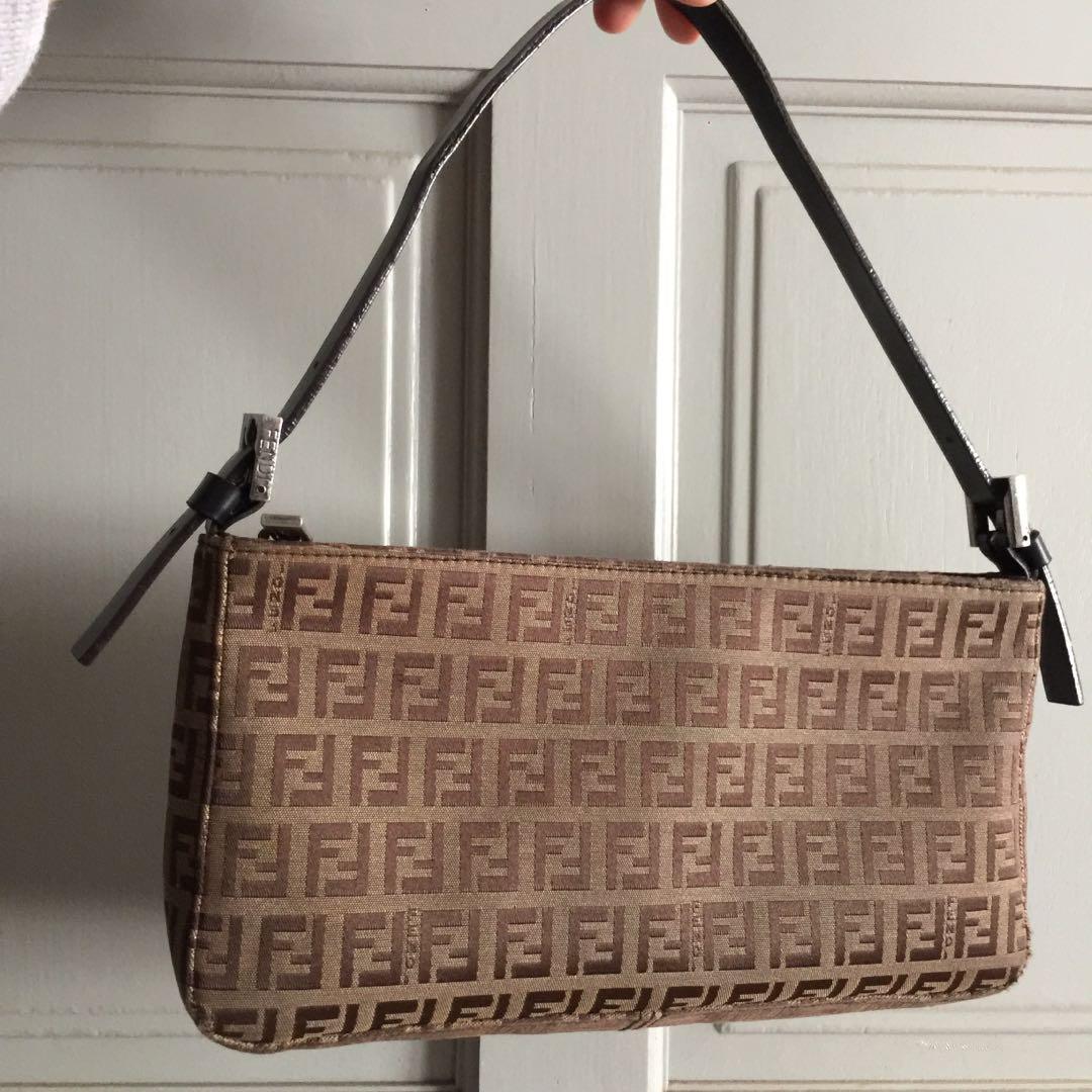 Fendi zucca hotsell bag vintage