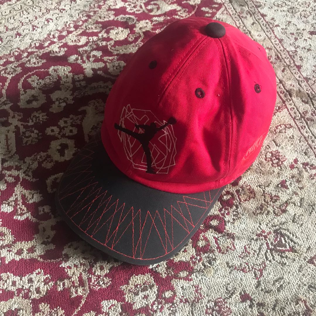Vintage Jordan Cap, Fesyen Pria 