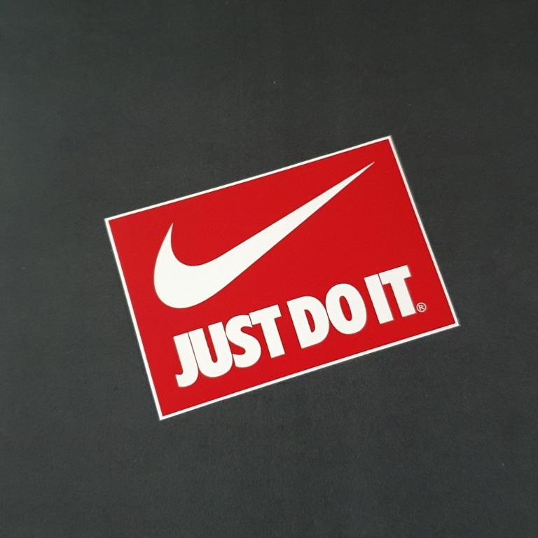 Sticker Slogan Just Do It Nike Tagline Just Do It Just Do It Nike