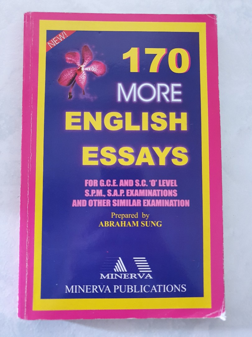 Minerva Publications 170 More English Essays Sample Essays Book Books Stationery Textbooks Secondary On Carousell