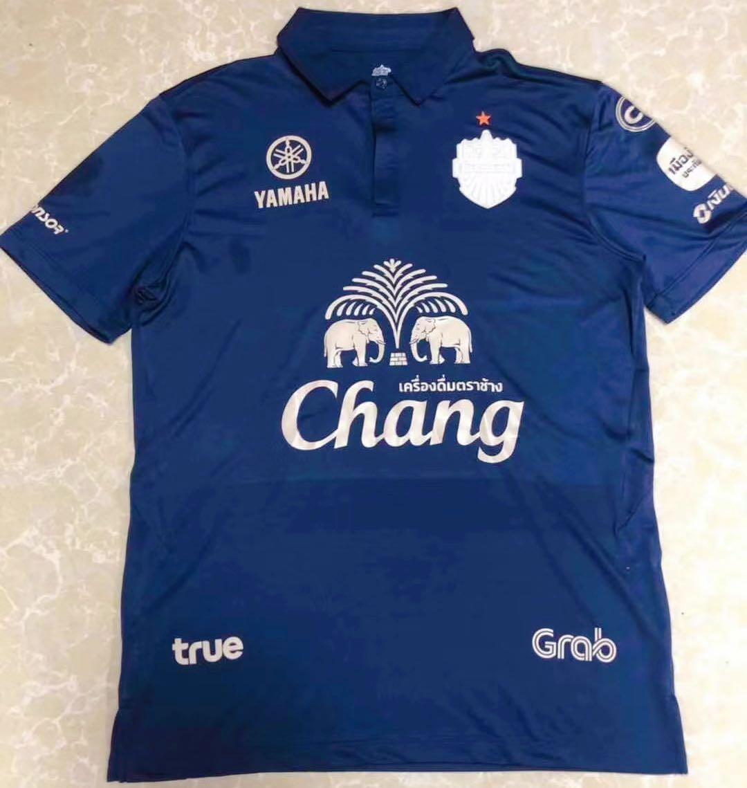 Buriram United 20/21 home kit jersey size L, Men's Fashion, Tops & Sets,  Formal Shirts on Carousell