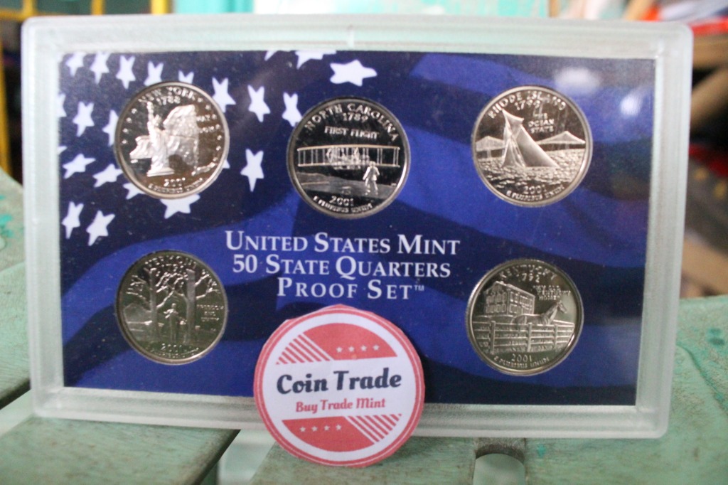 United States Quarters CLAD Proof Set