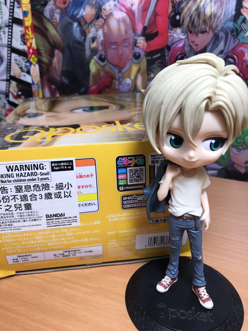 正版 Qposket BANANA FISH 戰慄殺機 亞修 林克斯, 書籍、休閒與玩具, 玩具、公仔、桌遊在旋轉拍賣