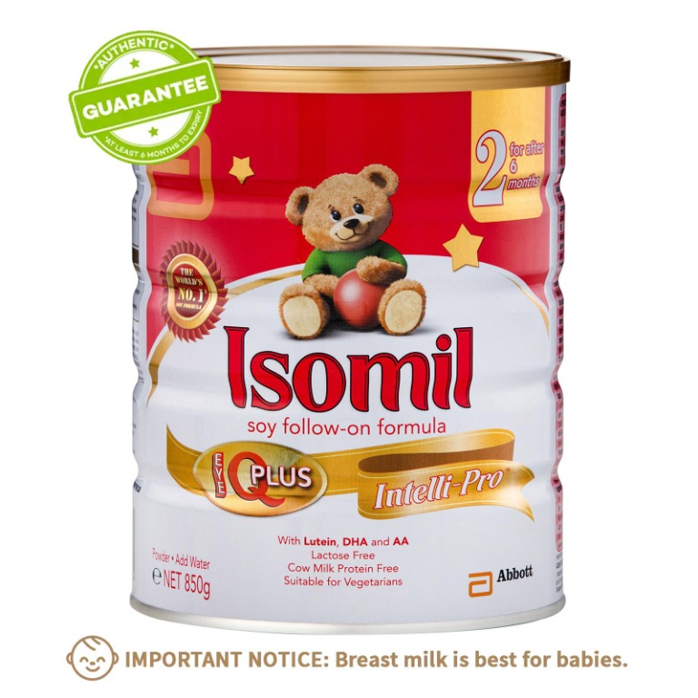Abbott Isomil Follow On Soy Milk Formula Step 2 (6 months+) 850g