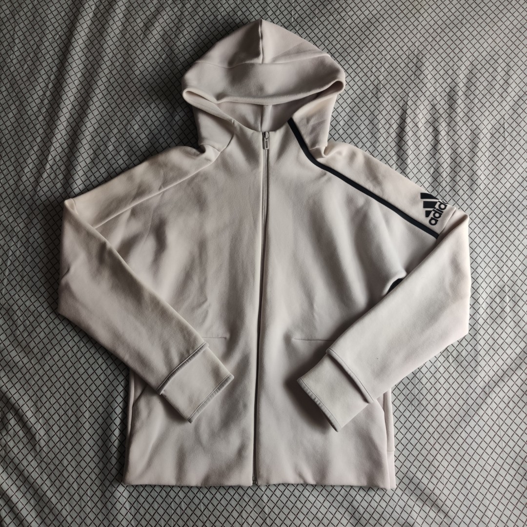 adidas jacket gray