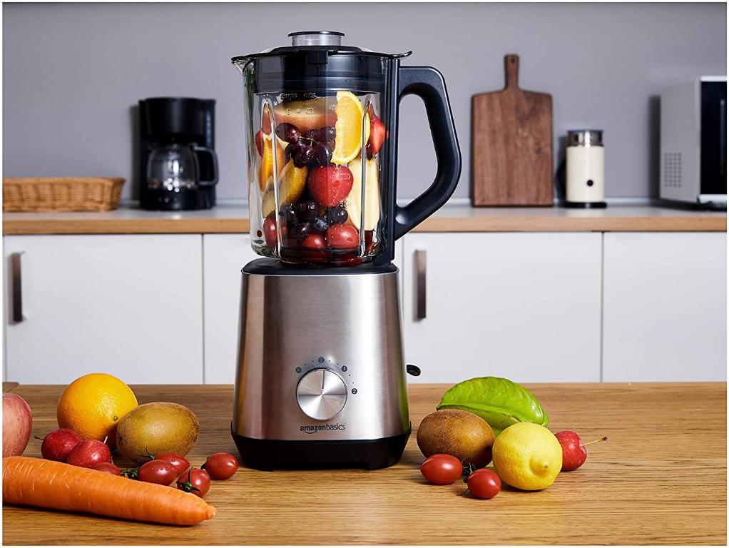 AmazonBasics Advanced Blender BL2525, 1.5L, 1000W [3 pin Plug], TV