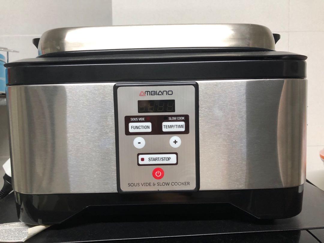 Ambiano Sous Vide / slow Cooker 5.5L, TV & Home Appliances, Kitchen