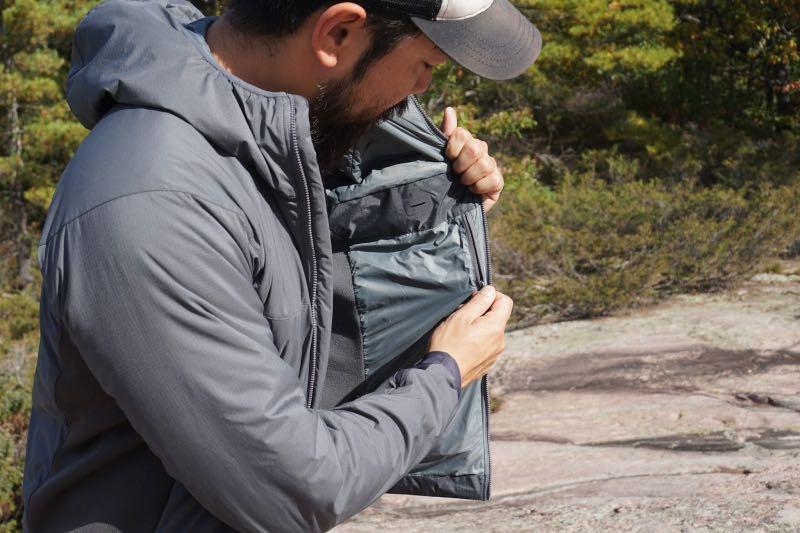 Atom lt leaf jacket top