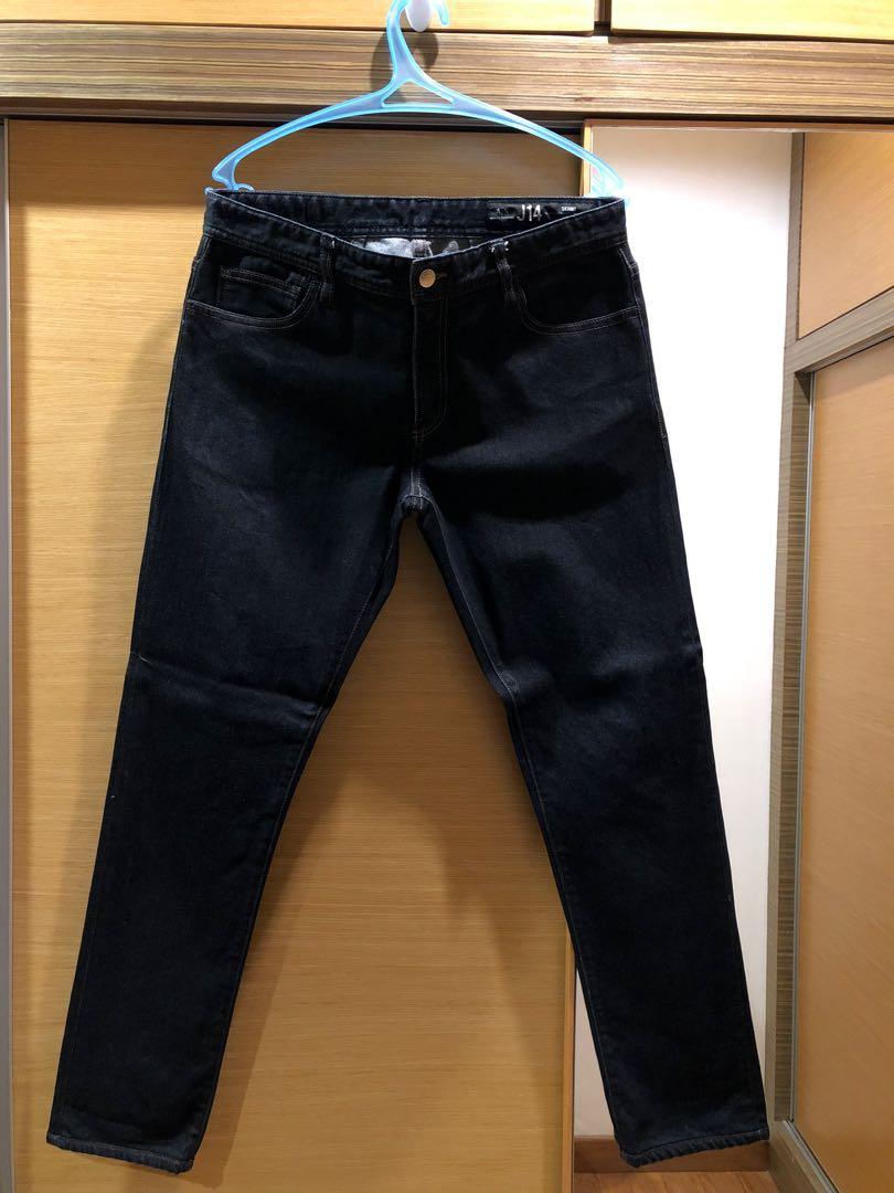armani jeans mens skinny