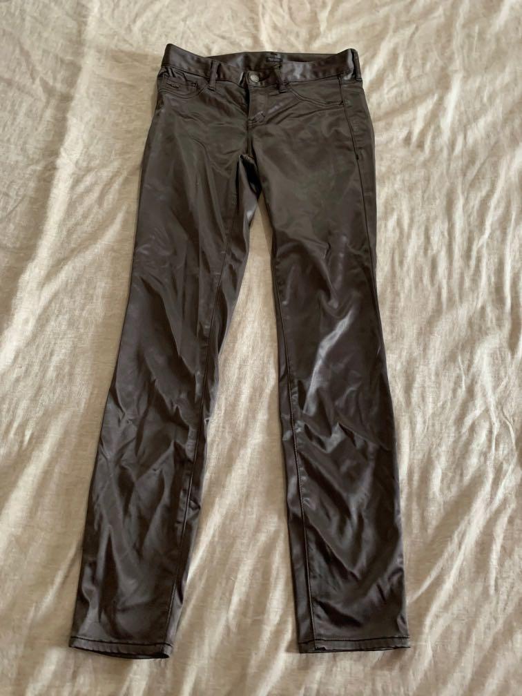 armani exchange black pants