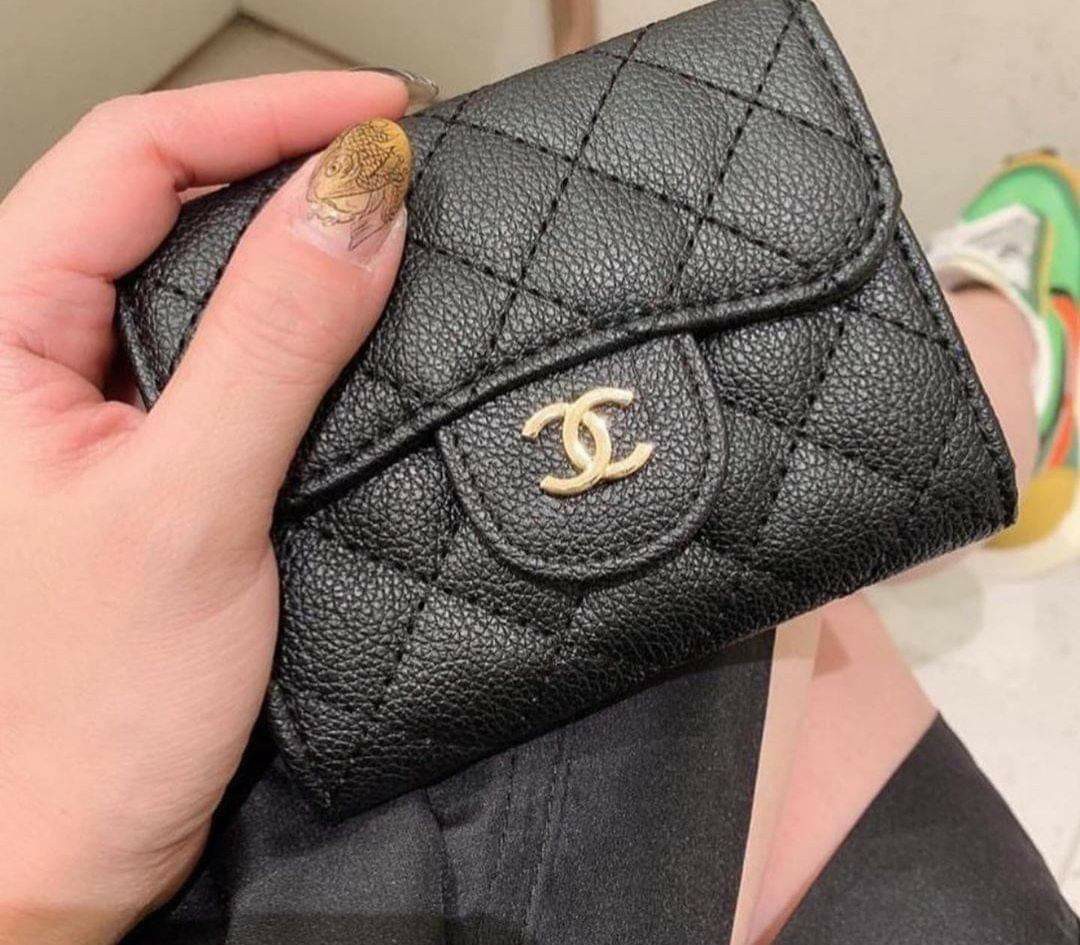 Chanel Classic Long Flap Wallet in Black Caviar SHW  Brands Lover