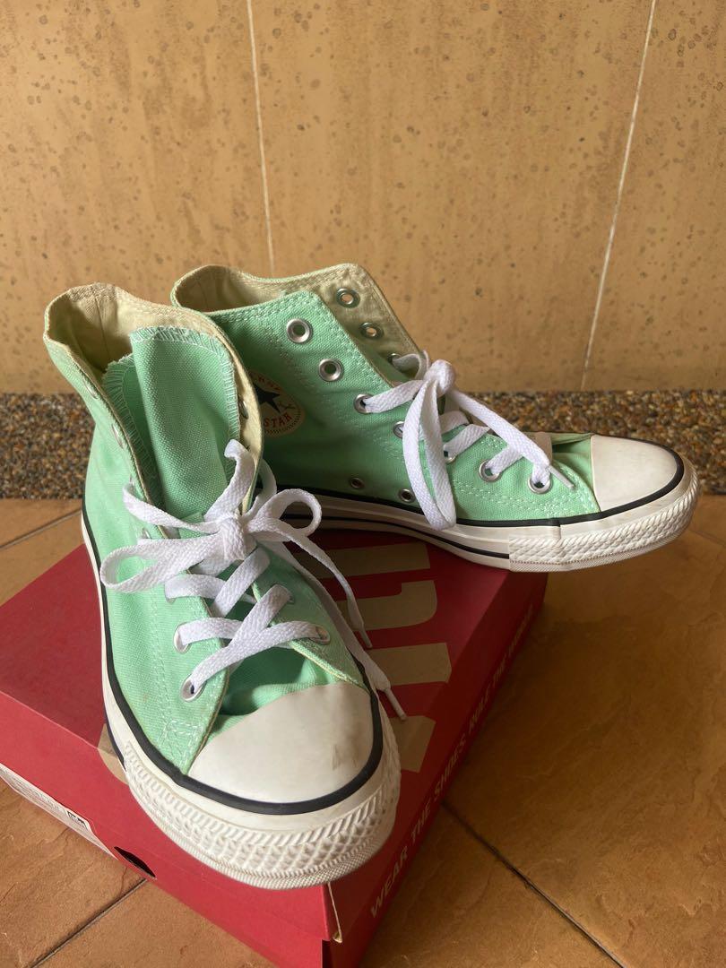 Tiffany blue shop converse high tops