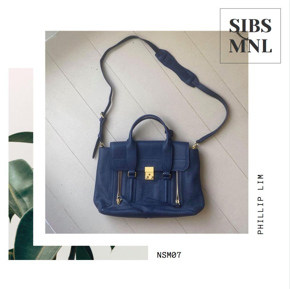 Authentic Phillip Lim Medium Pashli (Category: Luxury Bags & Wallets) located in Pasig City. Submitted by sibsmnl (Listing ID 1005446908, Image 1). Description: * 100% authentic or your money back * Color: Ink * Pre-loved * With signs of usage * With complete cards * Perfect size * Very durable * Ranking: 8 out of 10 * MOP: BPI, Security Bank, GCash * SF care of buyer Message us for more pictures. #louisvuitton #lv #givenchy #prada #philliplim #m