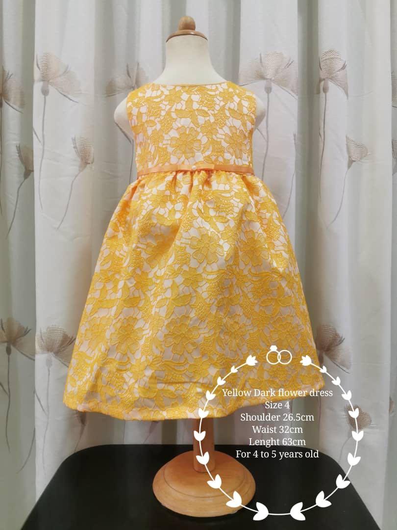 4 years baby dress size