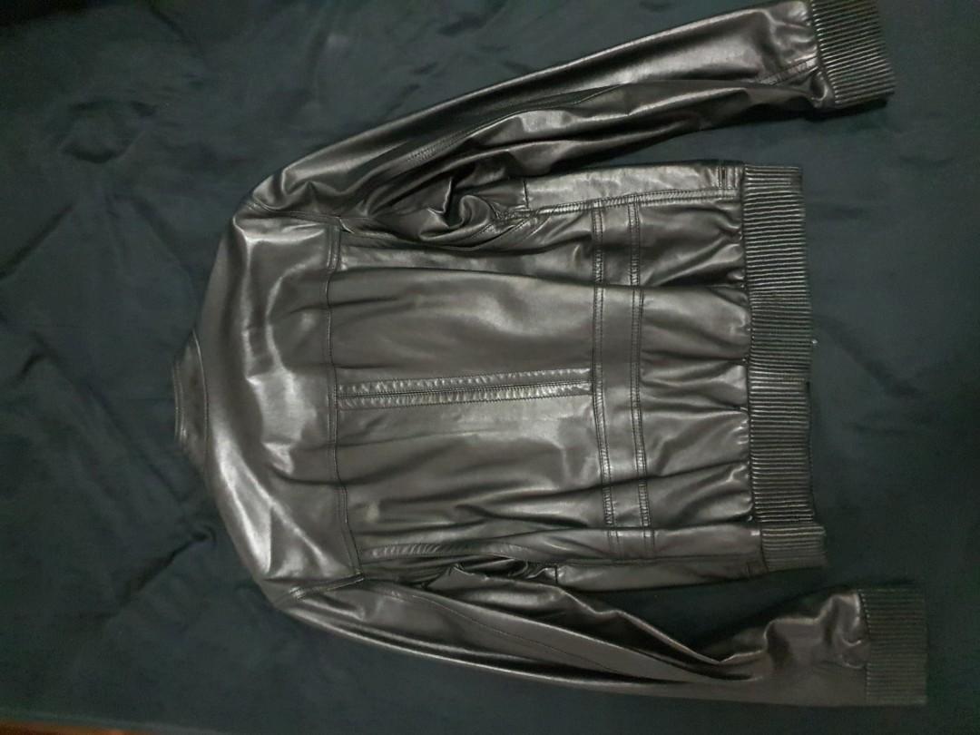 Bally Leather Jacket, Men's Fashion, Coats, Jackets and Outerwear on ...