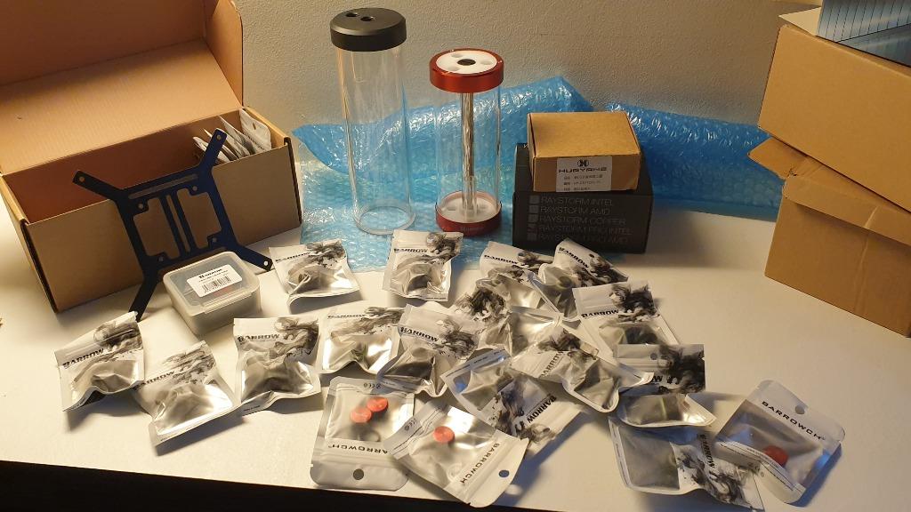 Barrow Water Cooling Fittings and Reservoirs and stuffs, Computers