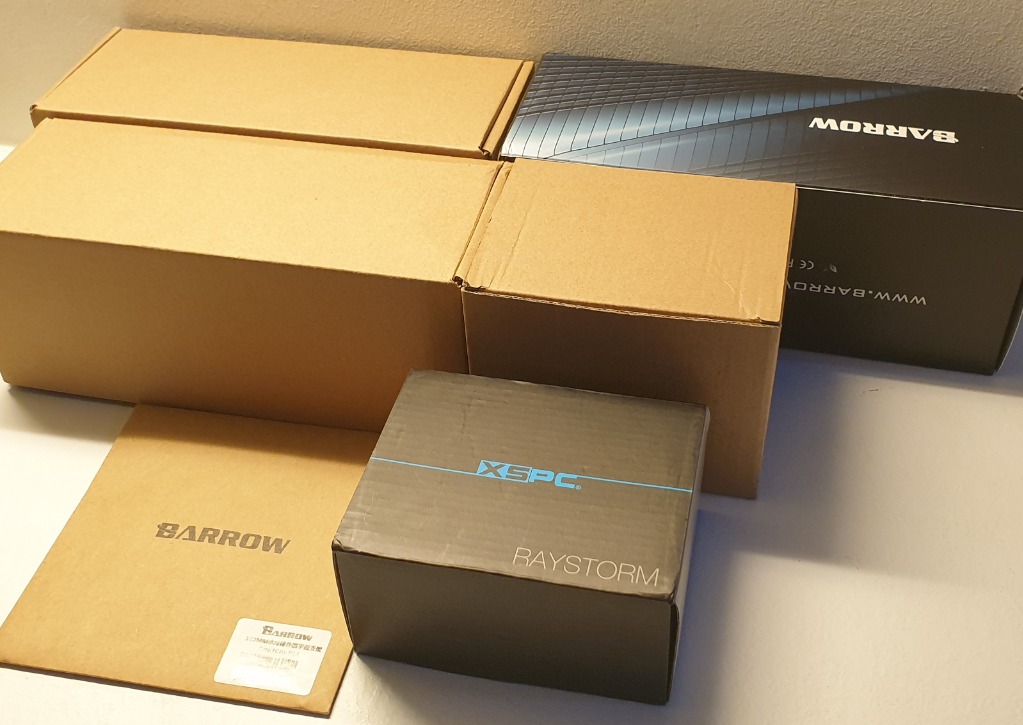 Barrow Water Cooling Fittings and Reservoirs and stuffs, Computers