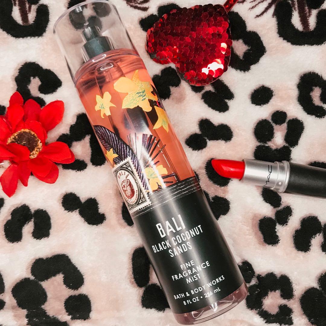 Bali black coconut sands body 2025 spray