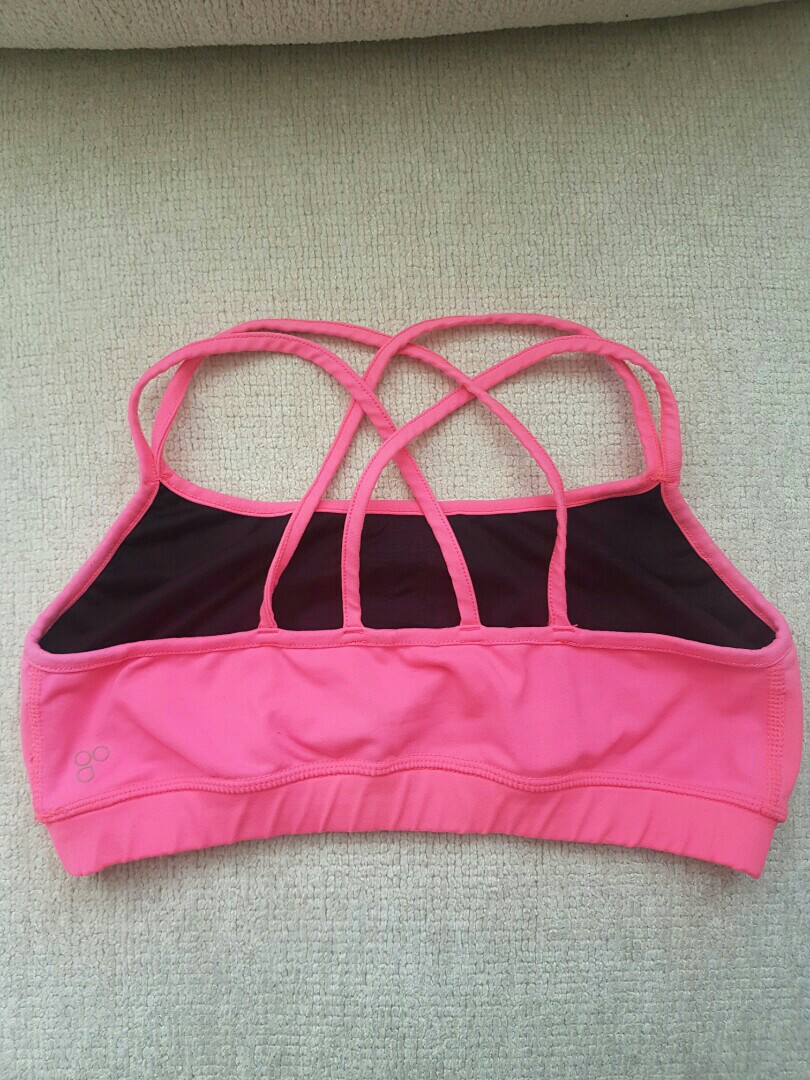 Beautiful pink/coral sports bra