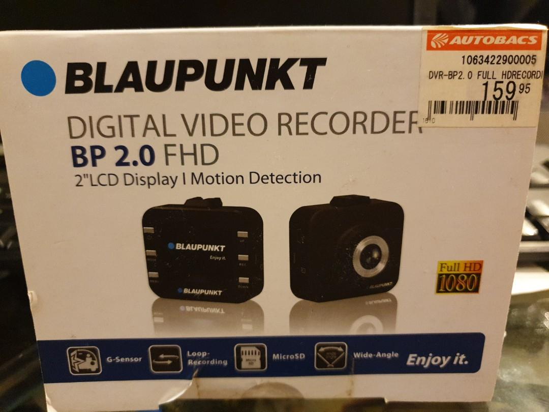 Blaupunkt DVR BP 2.0 FHD, Car Accessories, Accessories on Carousell