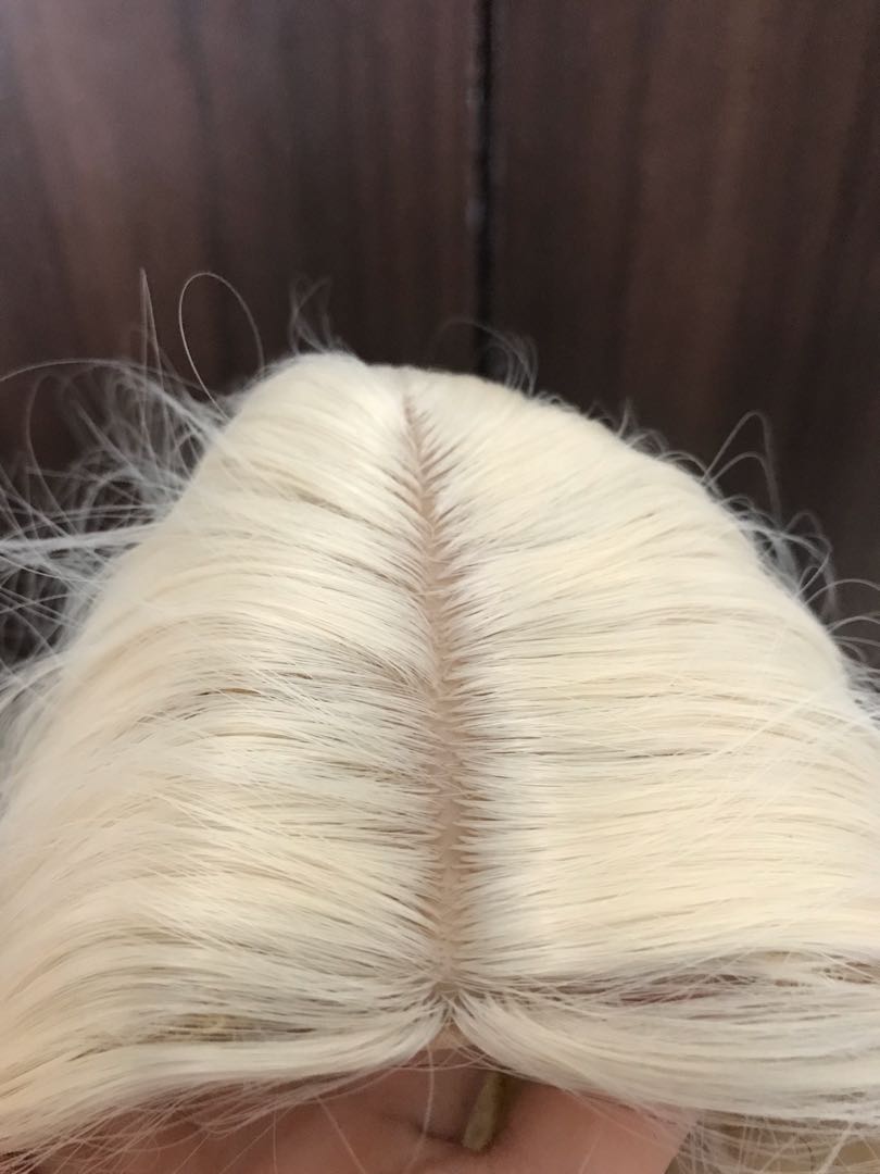 Brand New Blonde Wig w/ fake scalp