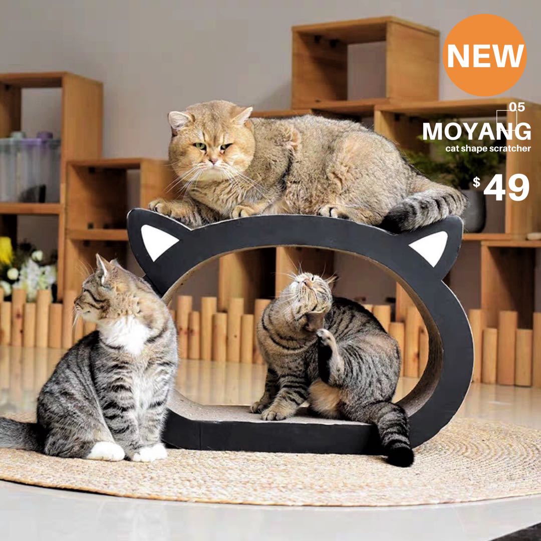 【BRAND NEW/INSTOCK】MOYANG Cat Shape Scratcher