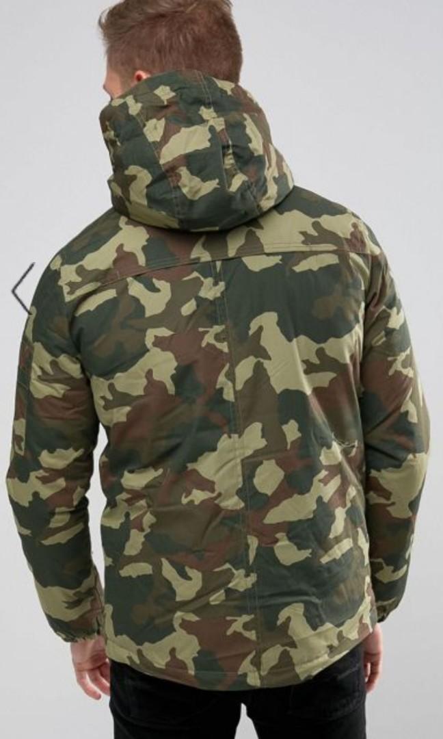 Camo Bomber Jacket Pull Bear