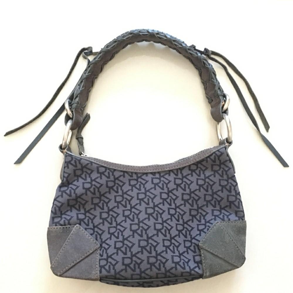 dkny monogram tote bag