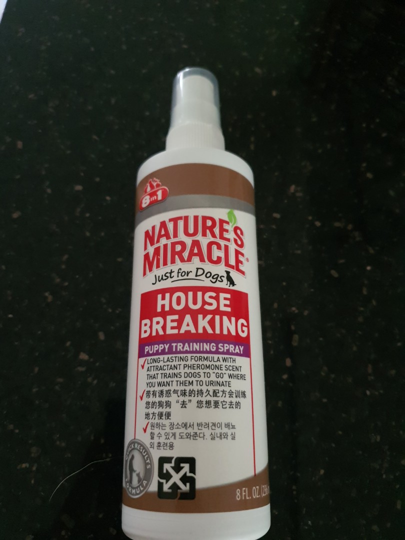 Dog House Breaking Spray Pet Supplies For Dogs Health Grooming On Carousell