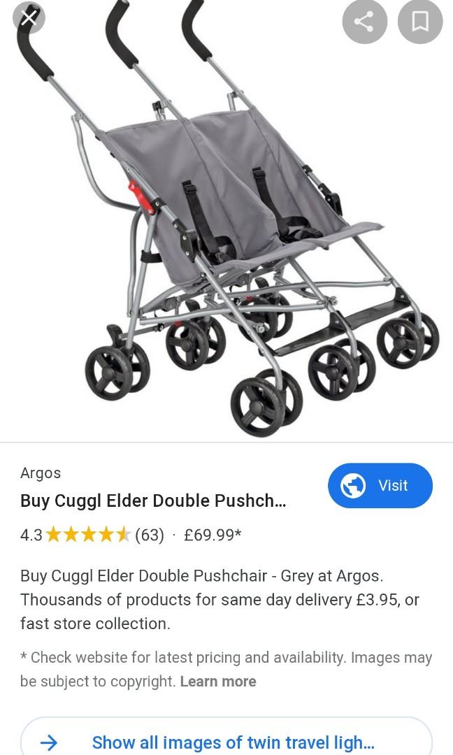 cuggl double stroller
