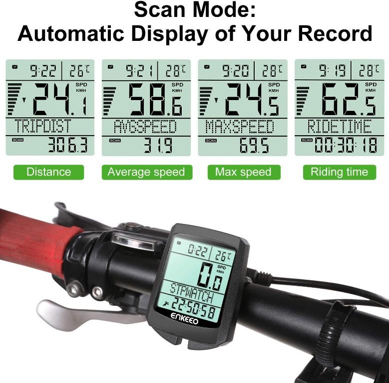 wireless speedometer for bike