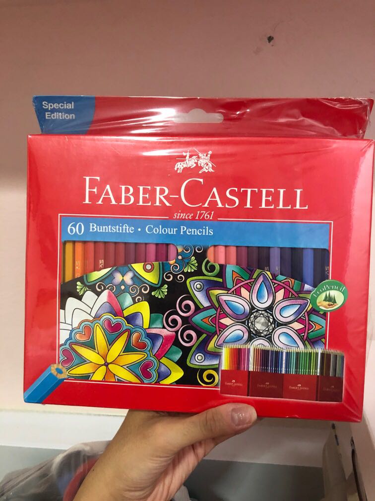 Faber-Castell Classic Colouring Pencils Set of 60 Assorted Colours