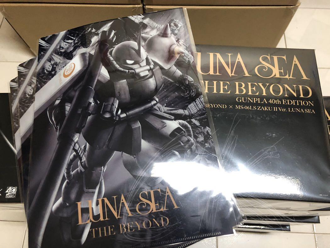 現貨日版LUNA SEA CD + 黑渣古模型初回限定品THE BEYOND GUNPLA 40th