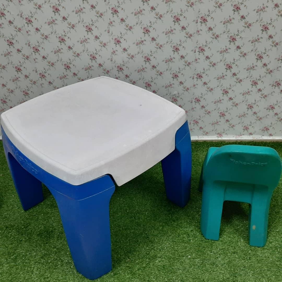 Fisher Price Water Sand Lego Study Table Playtable, Babies & Kids, Baby