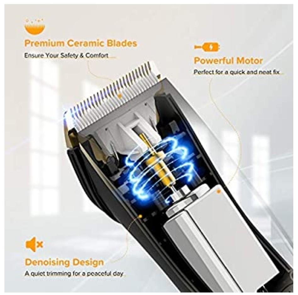 Fitfort Hair Clippers Trimmer Professional Cordless Hair, Beard and
