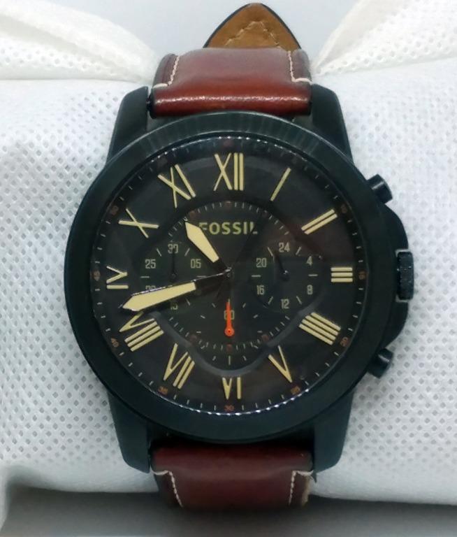 Fossil Grant Chronograph FS5335SET Watch Men s Fashion Watches