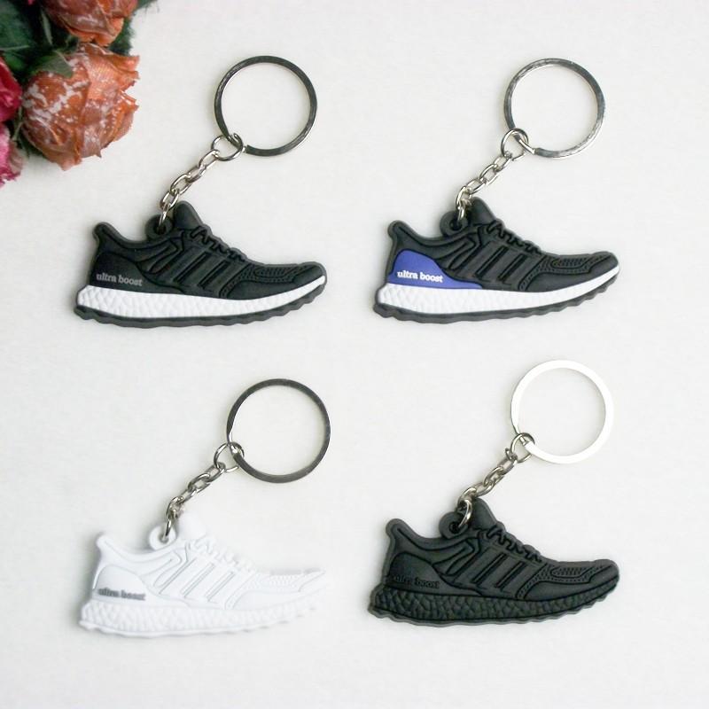Mini Ultra Boost 2D Keychain Bag Charm Woman Men Kids Key Ring