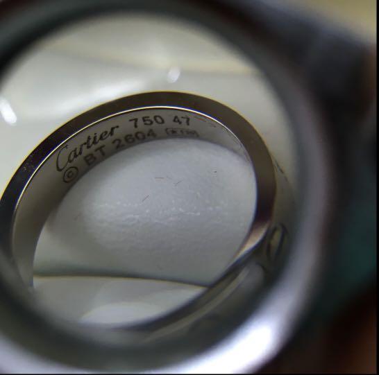 cartier 750 ring 52833a 110 price