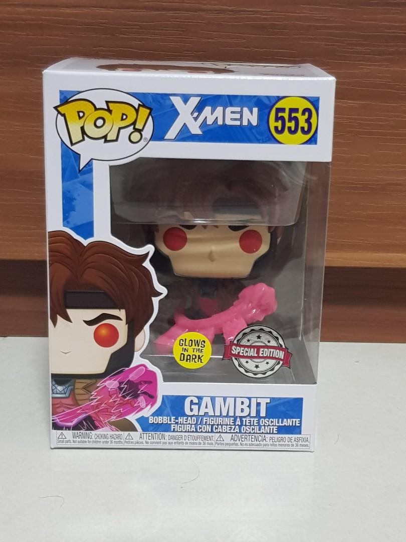 funko pop gambit glow in the dark