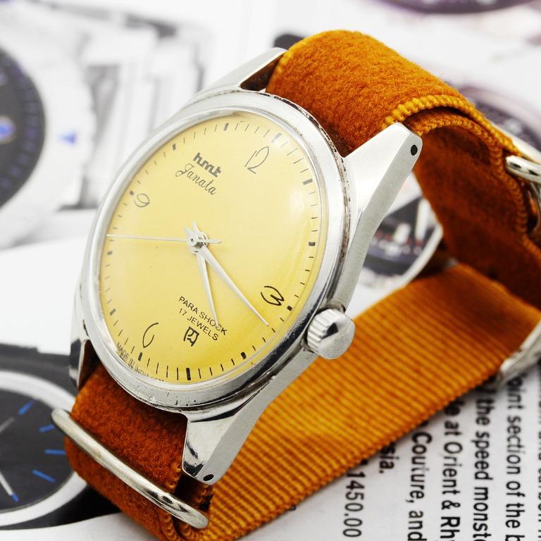 HMT Janata Refurbished Vintage Automatic Dress Watch Men s