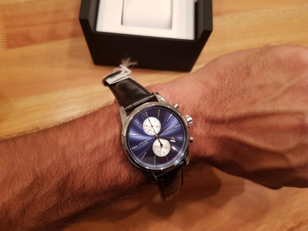 hugo boss jet blue watch