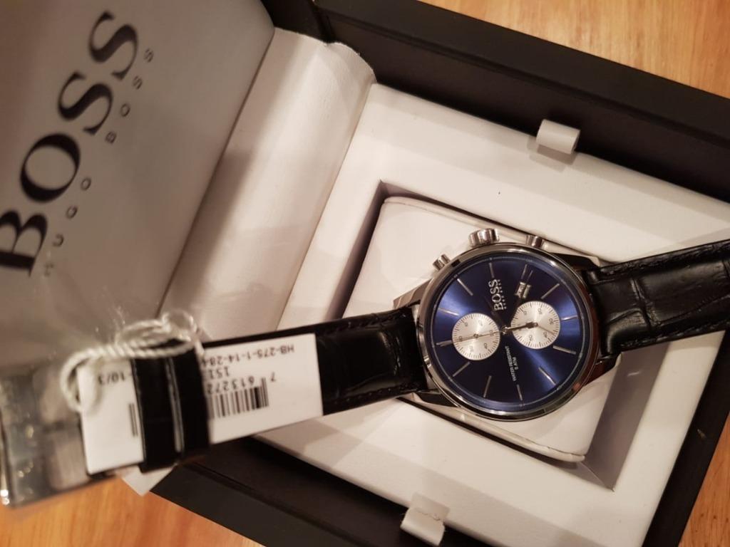 hugo boss jet blue watch