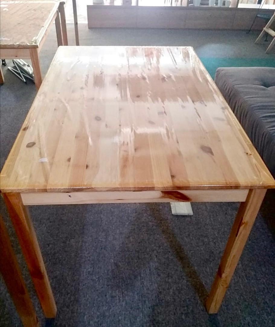 IKEA Wood Table, Furniture & Home Living, Furniture, Tables & Sets on