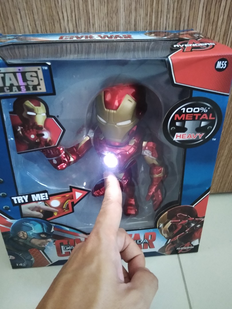metal diecast iron man