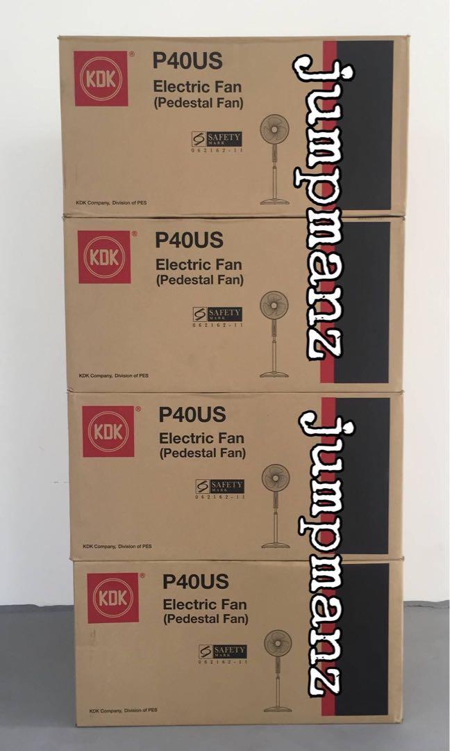 Kdk 16 Electric Stand Fan P40us Brand New Furniture Others On Carousell