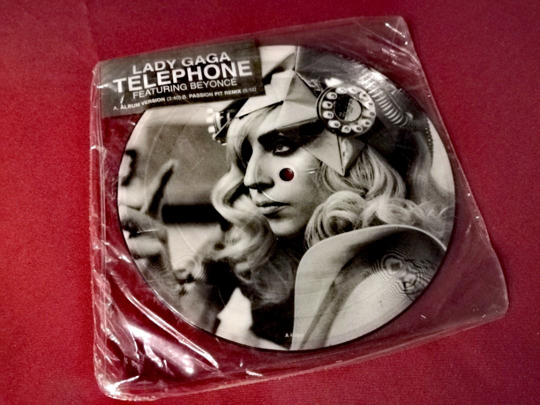 LADY GAGA & BEYONCE / Telephone 7 single Picture Disc Vinyl Streamline  Record